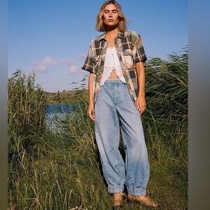 FreePeople WE THE FREE: OSLO Low Rise Oversized Jogger(NWT)